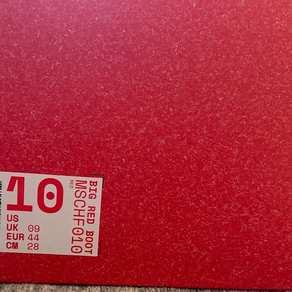 MSCHF BIG RED BOOTS (IN HAND) - Picture 2 of 6